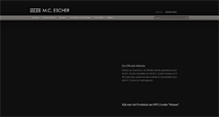 Desktop Screenshot of mcescher.nl